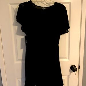 Cocktail black dress.